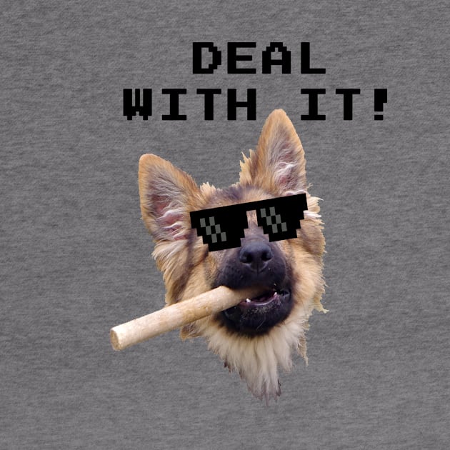 German Shepherd - Deal With It by Huschild